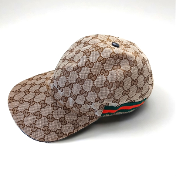 Gucci Baseball Cap Original GG Canvas Sz XL UNISEX - Picture 4 of 17